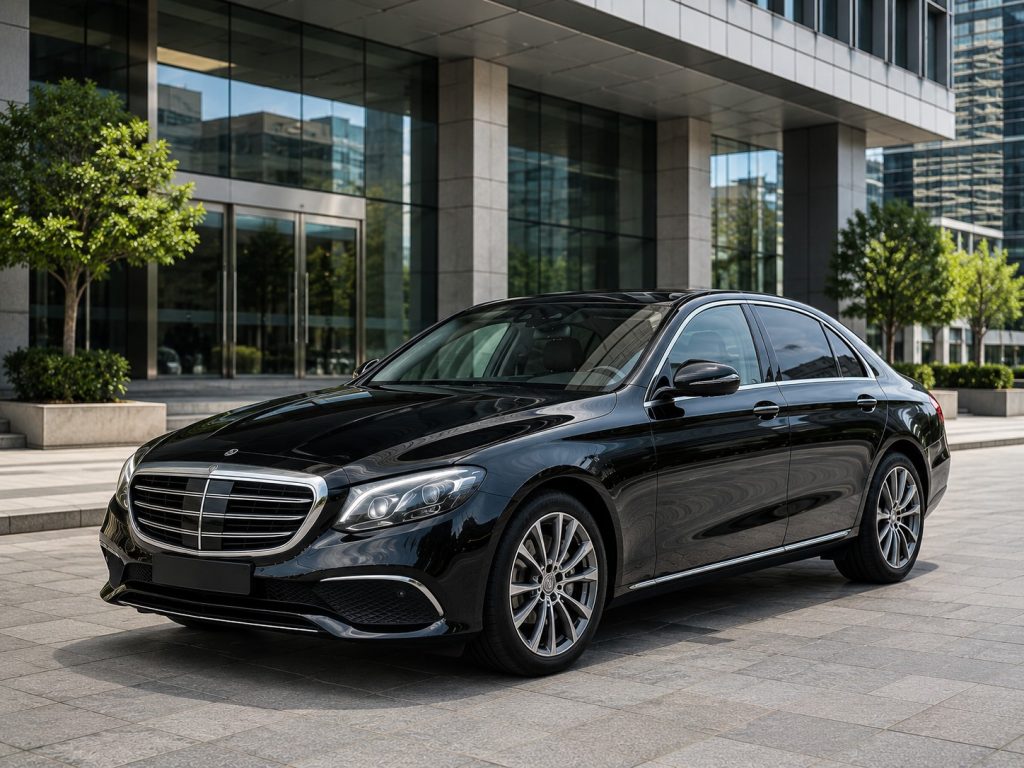 إيجار مرسيدس E200 من مطار القاهرة إلى العلمين الجديدة – فخامة الراحة والأناقة الصيفية (2026)
